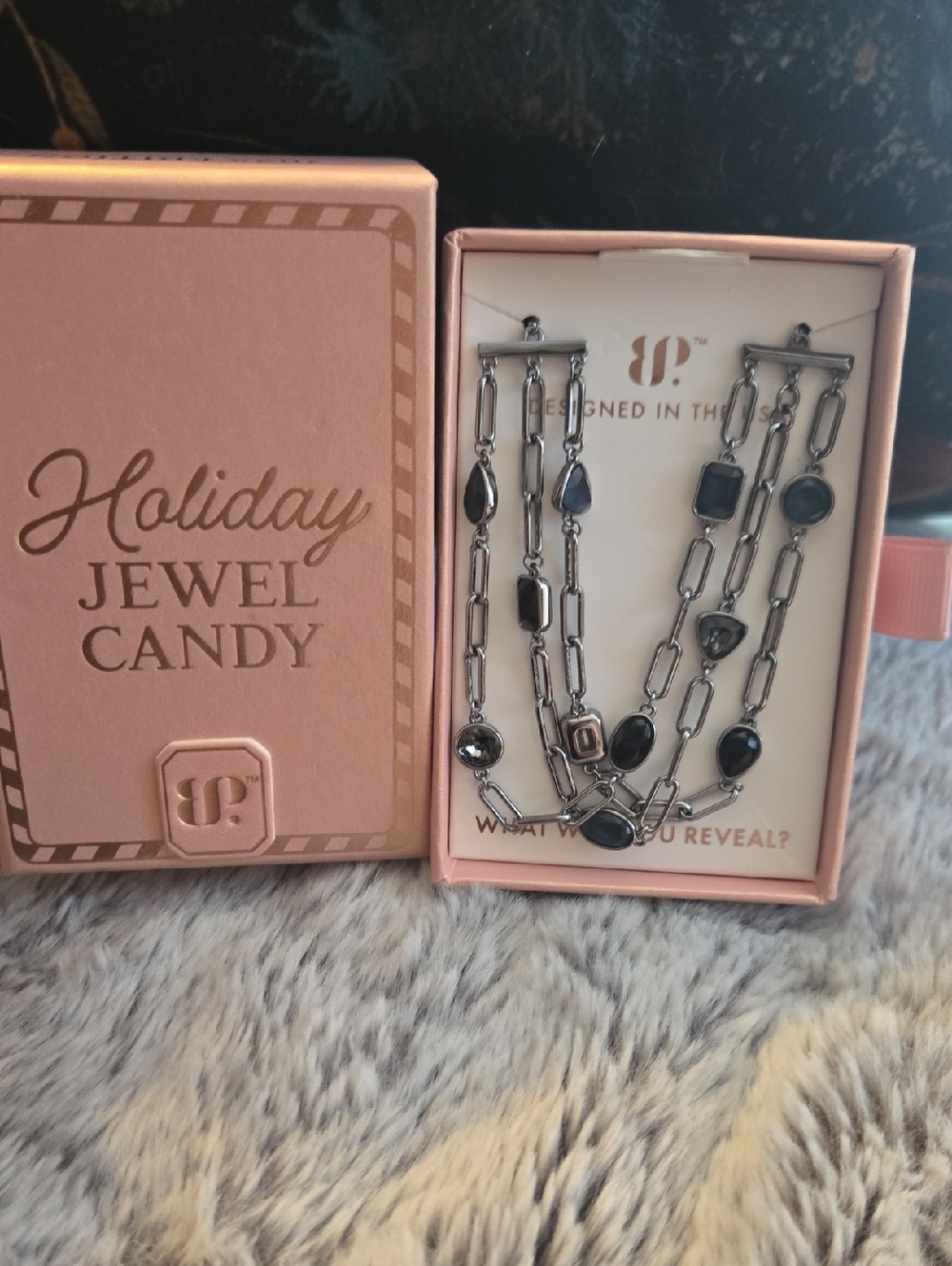 BP Bomb Party New Wrapped In Sweet Whimsy Multi Chain Bracelet New